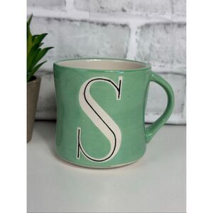 Anthropologie Colorway Mia Monogram Mug "S"